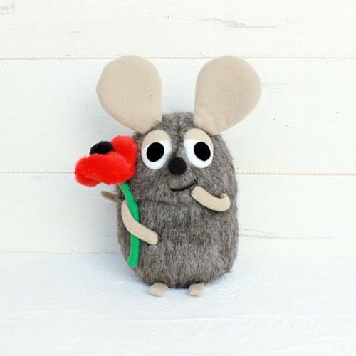 新品　はにかみ フレデリック　ぬいぐるみ レオ・レオニ】はにかみフレデリックS K-7458 | キャラクターモール