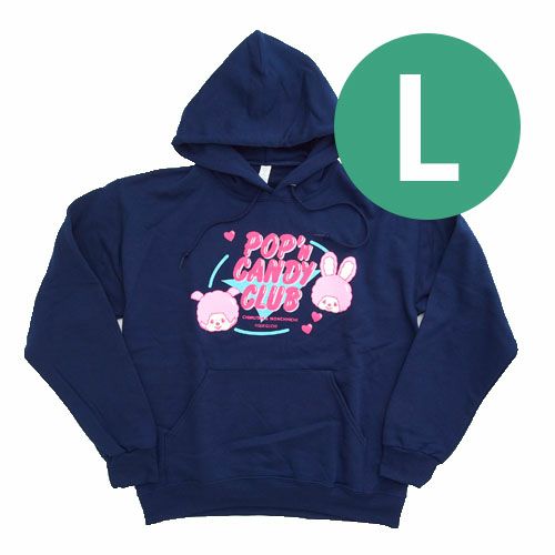 モンチッチ】POP'n CANDY CLUB プルパーカー POPロゴ(NVY/L)731434