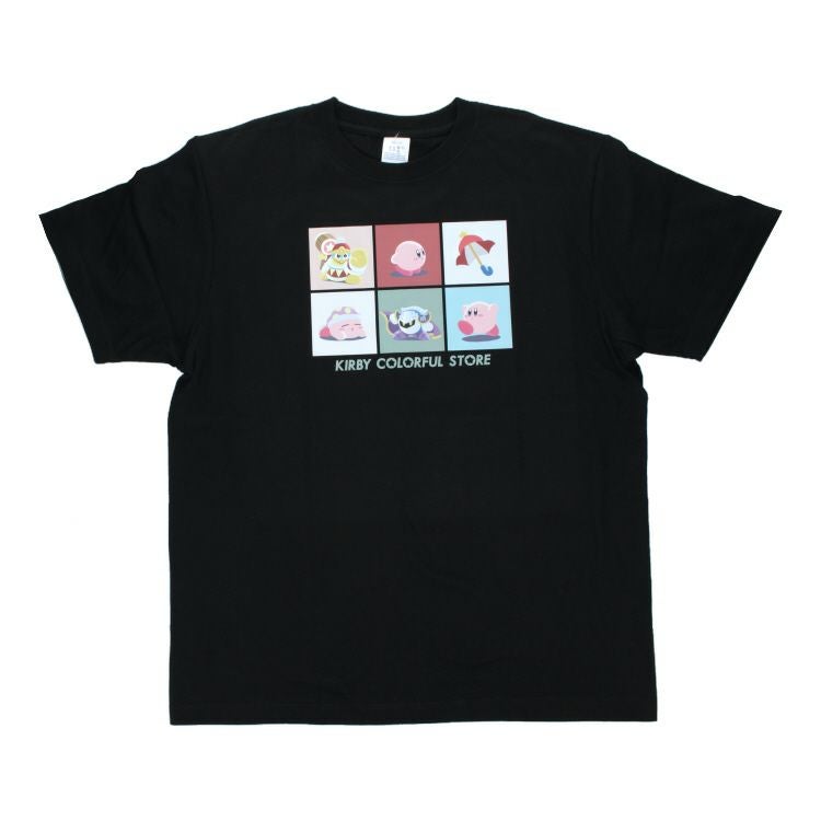 星のカービィ】Tシャツ Lサイズ（ソフトカラー/BK） | キャラクター