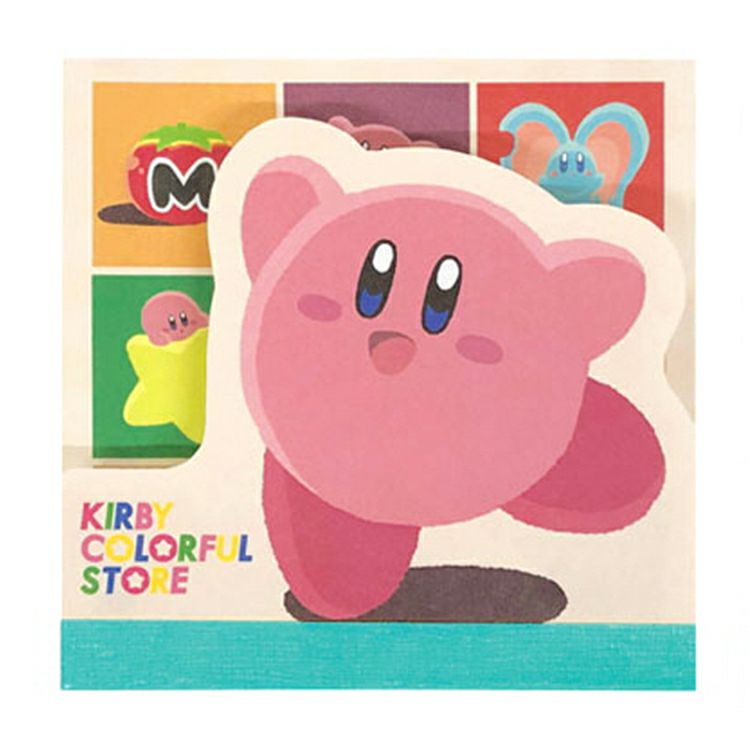 星のカービィ】ダイカットメモ（ポップカラー） | キャラクターモール