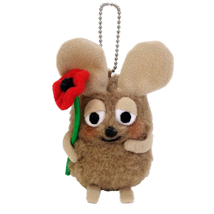 レオ・レオニ】ふかふかフレデリック（マスコット/はにかみ）K-9235