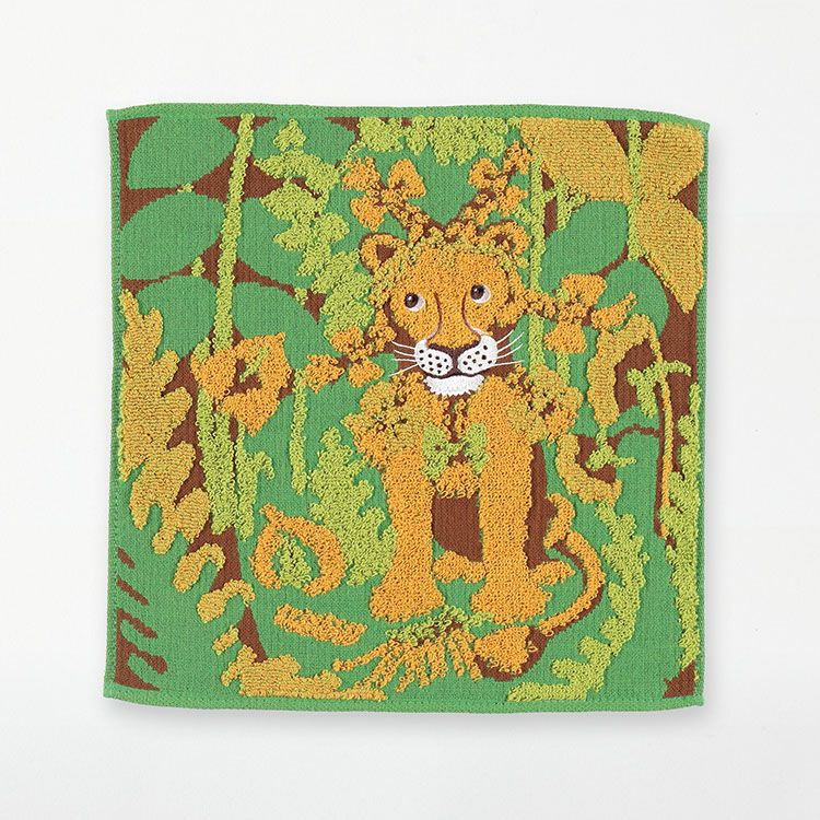 PLAY! MUSEUM「エルマーのぼうけん」展】ミニタオル ライオン