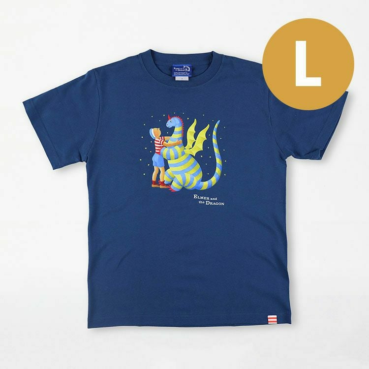 PLAY! MUSEUM「エルマーのぼうけん」展】カラーTシャツ エルマーと