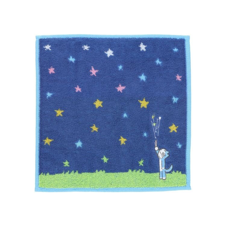 11ぴきのねこ】プチタオル（花火キラキラ）PO413200 | キャラクター