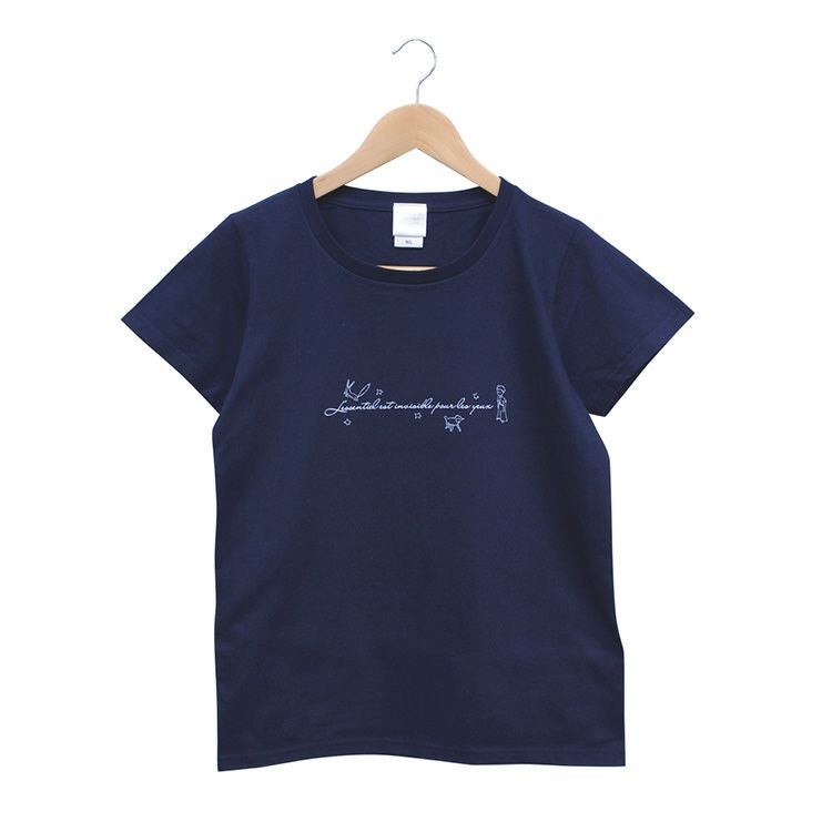 ✨様　tシャツ 星の王子さま】Tシャツ（センテンス/ネイビー/WL）1401PV3010