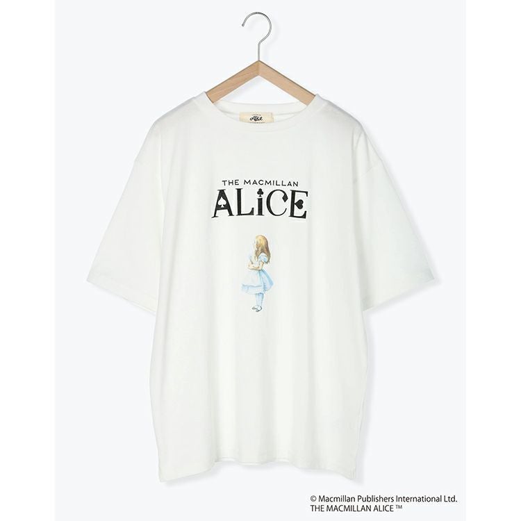 マクミラン・アリス】Alice×Samansa Mos2 アリスプリントTシャツ（オフ