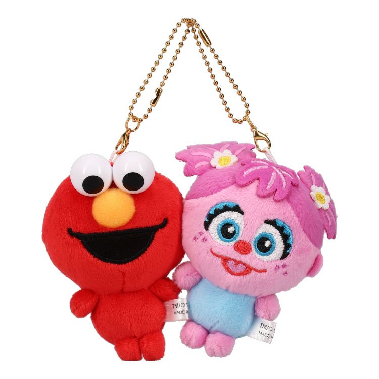 セサミストリート】ニコぬいキーホルダー（エルモ＆アビー）112336