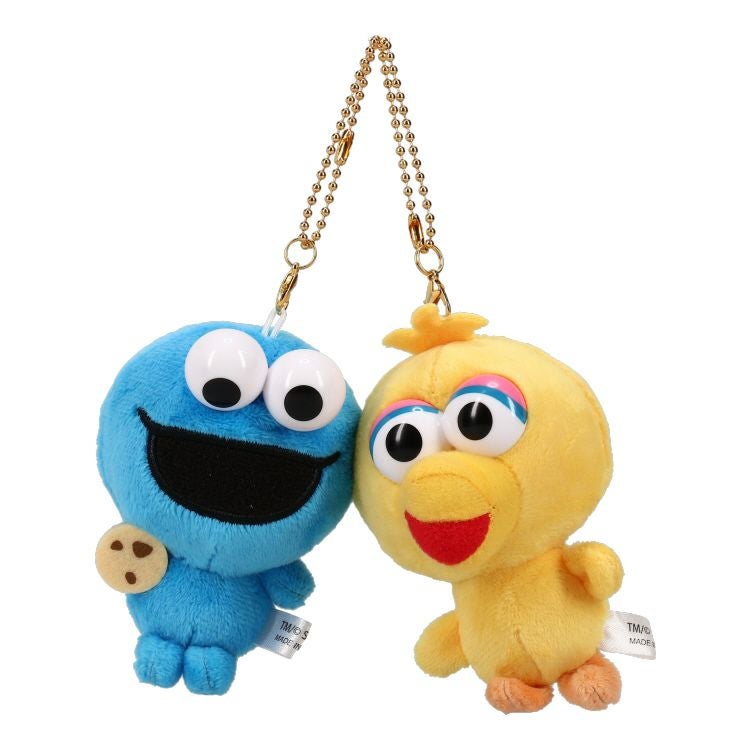セサミストリート】ニコぬいキーホルダー（エルモ＆アビー）112336
