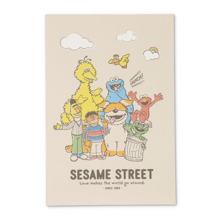 セサミストリート】ポストカード（集合）AM27 | キャラクターモール