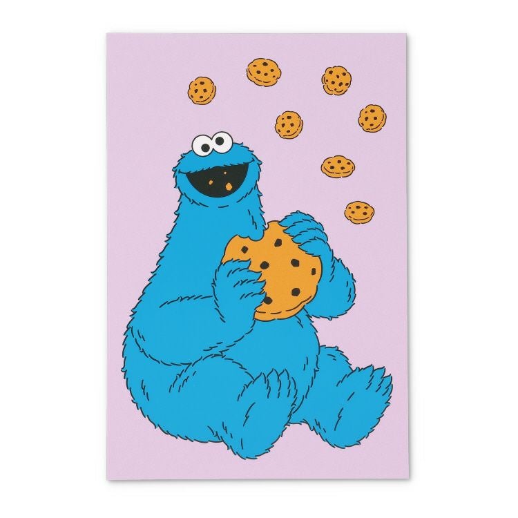 セサミストリート】ポストカード（クッキーモンスター）AM26