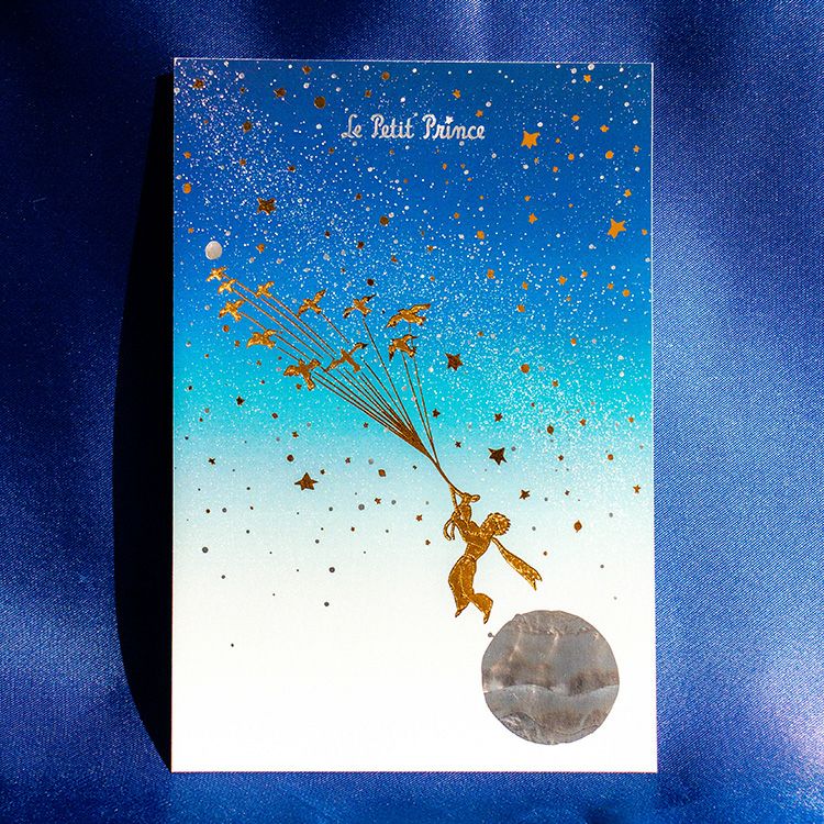 星の王子さま】箔押し マスキングテープ（B612） | キャラクターモール