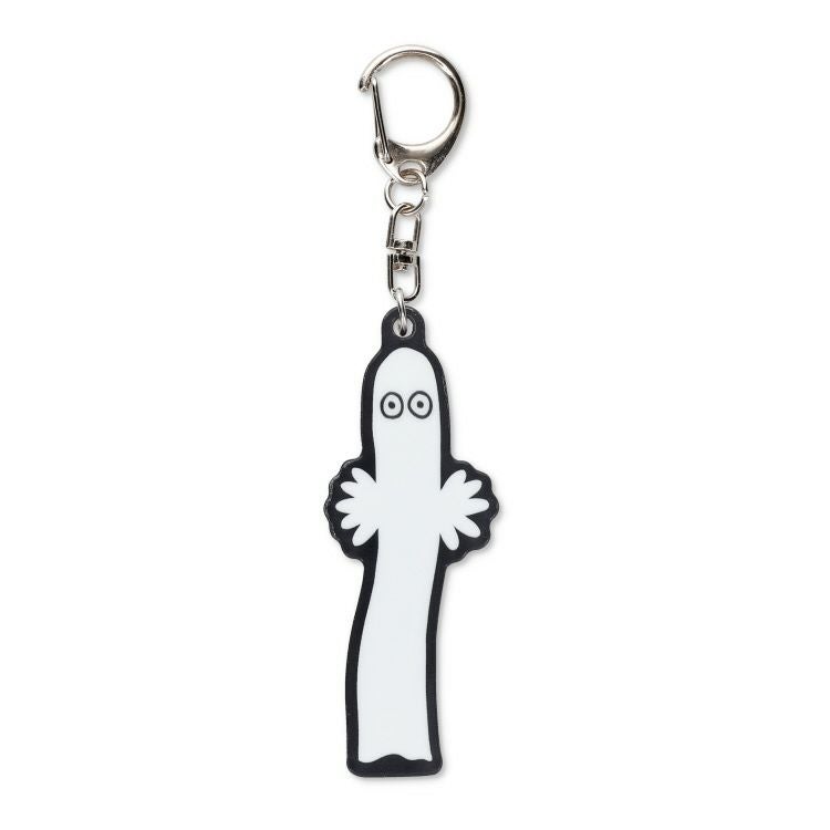 ムーミン】ニョロニョロアクリルキーホルダー（ブラック）8480