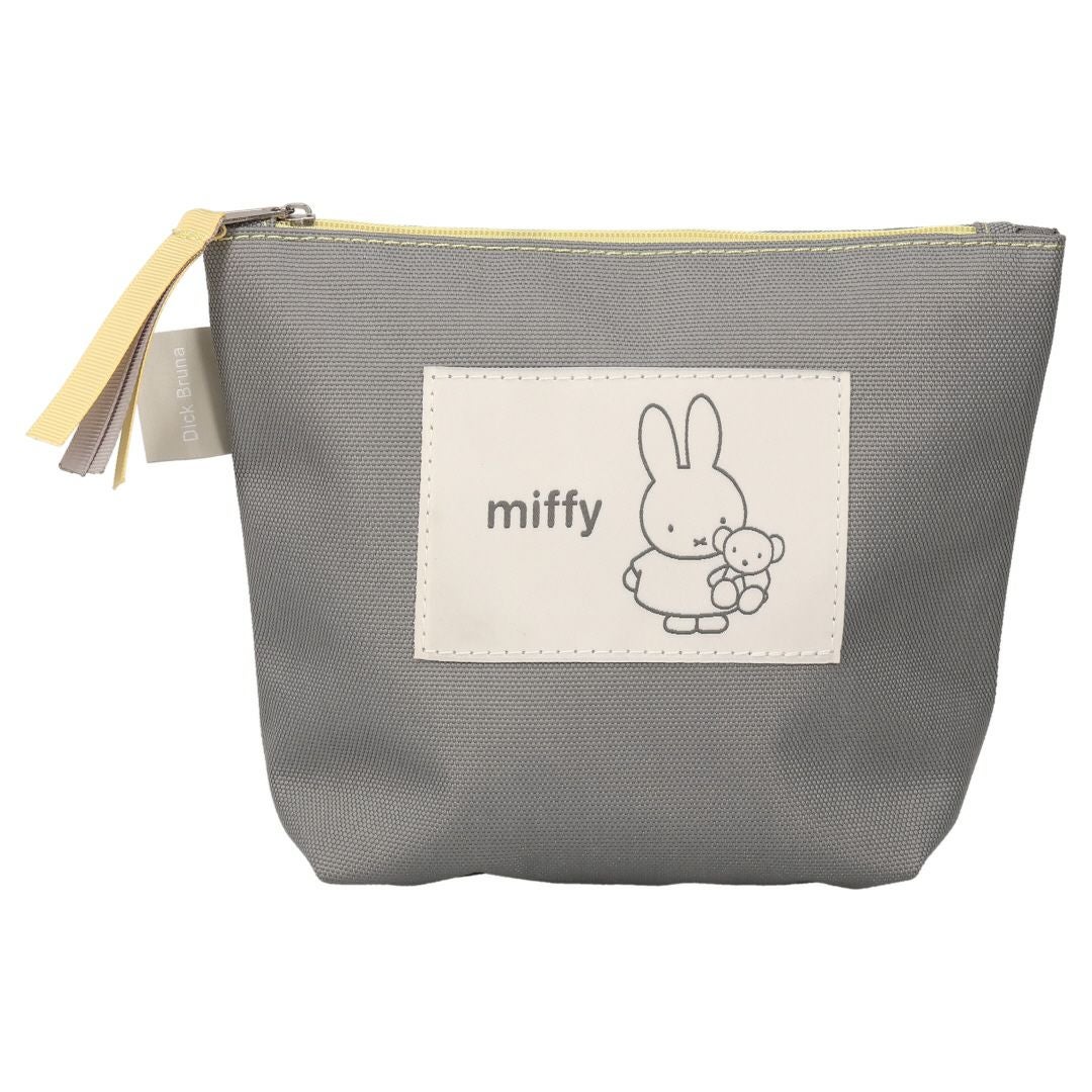 【専用】ミッフィー様 ミッフィー】BIGワッペンポーチ（miffy/GY）9845 | キャラクターモール