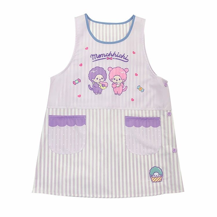 モンチッチ】ストライプエプロンMA43998-51 | キャラクターモール ドリぽけ
