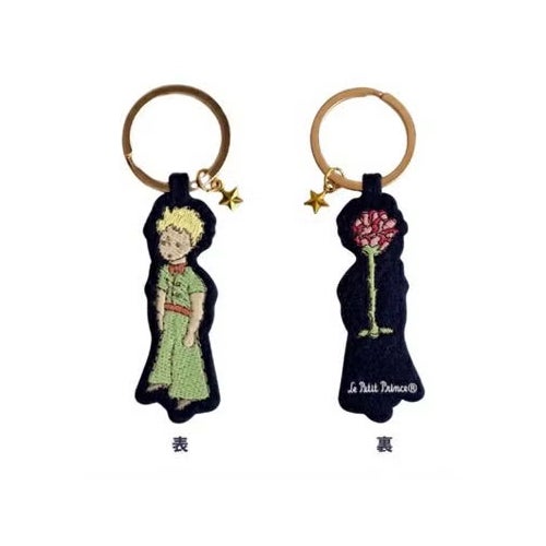 星の王子さま】刺繍チャーム（王子さま/バラ）LPP-CH02 | キャラクター