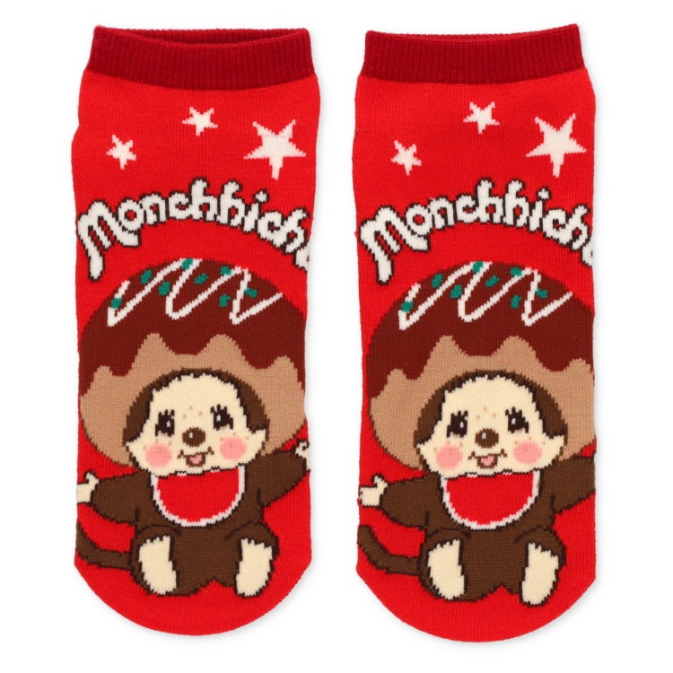 値下げ★モンデール アイタッチ モンチッチ】アンクルソックス（たこ焼き屋）MHL662001-020