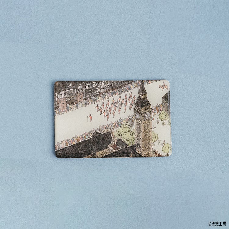 PLAY! MUSEUM 「安野光雅展」】「旅の絵本III イギリス編」マグネット